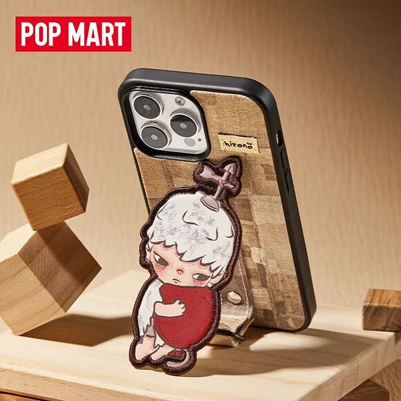 POPMART HIRONO Mime Series-Lanyard Phone Case iPhone 14 Pro Max New - Picture 1 of 5